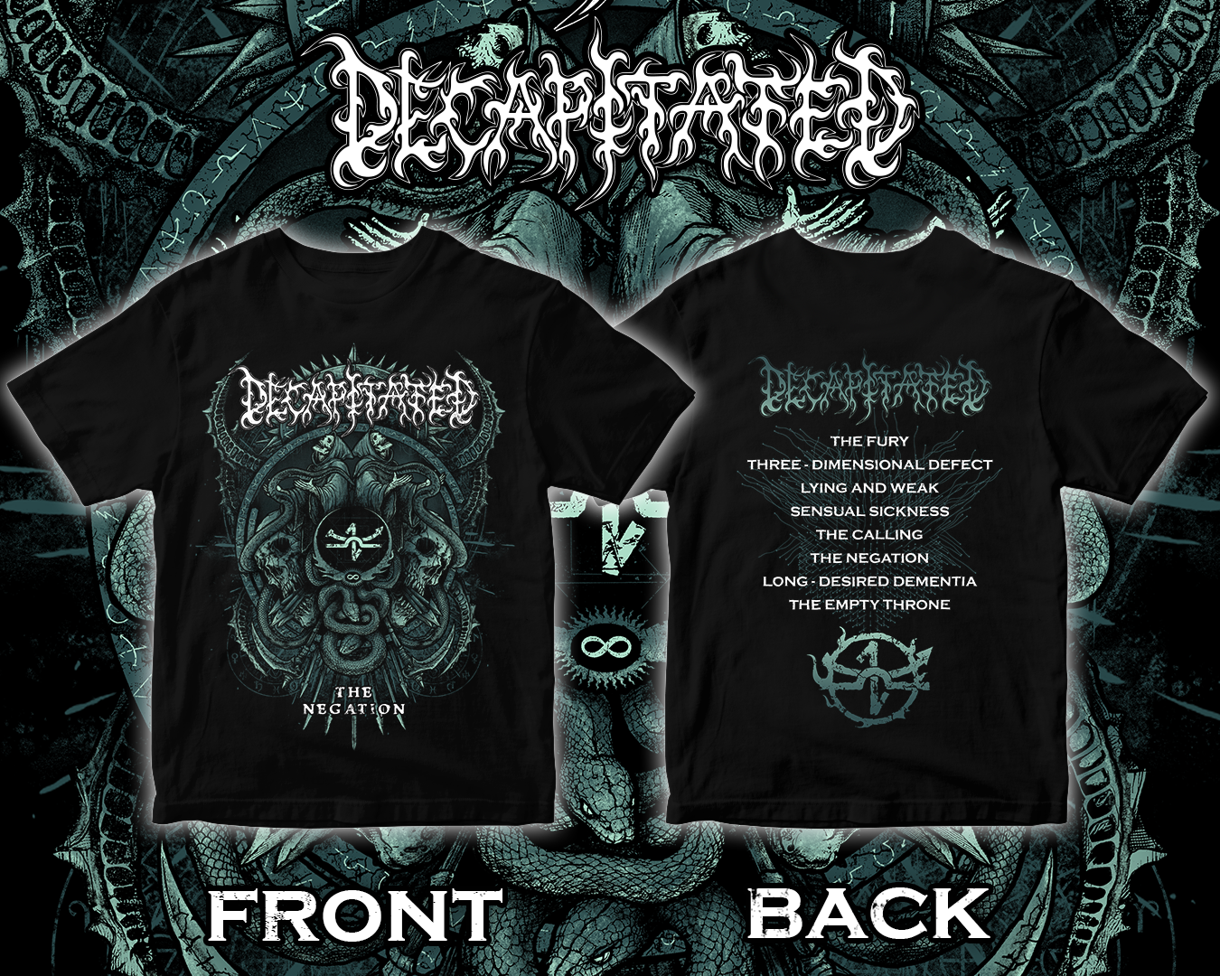 DECAPITATED -The Negation Anniversary tee – DECAPITATED OFFICIAL