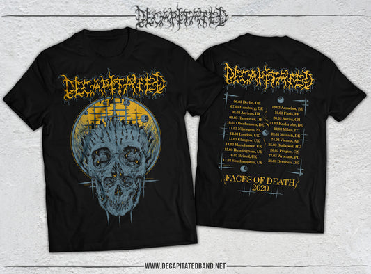 T-shirt Faces Of Death (DATE BACK)