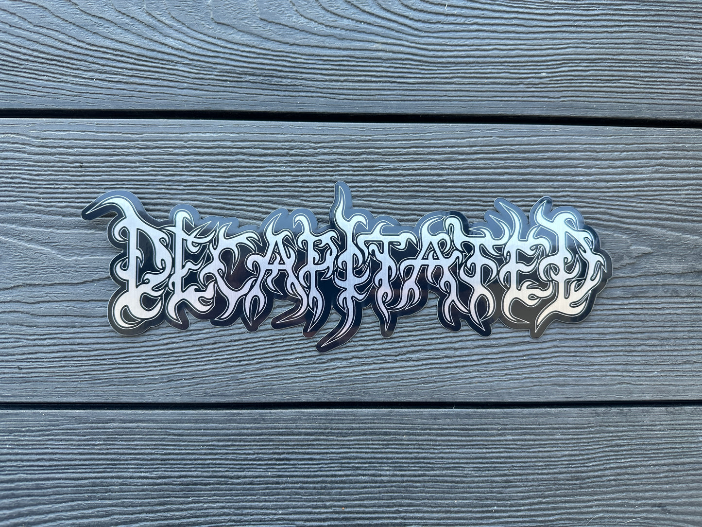 DECAPITATED LOGO STICKER