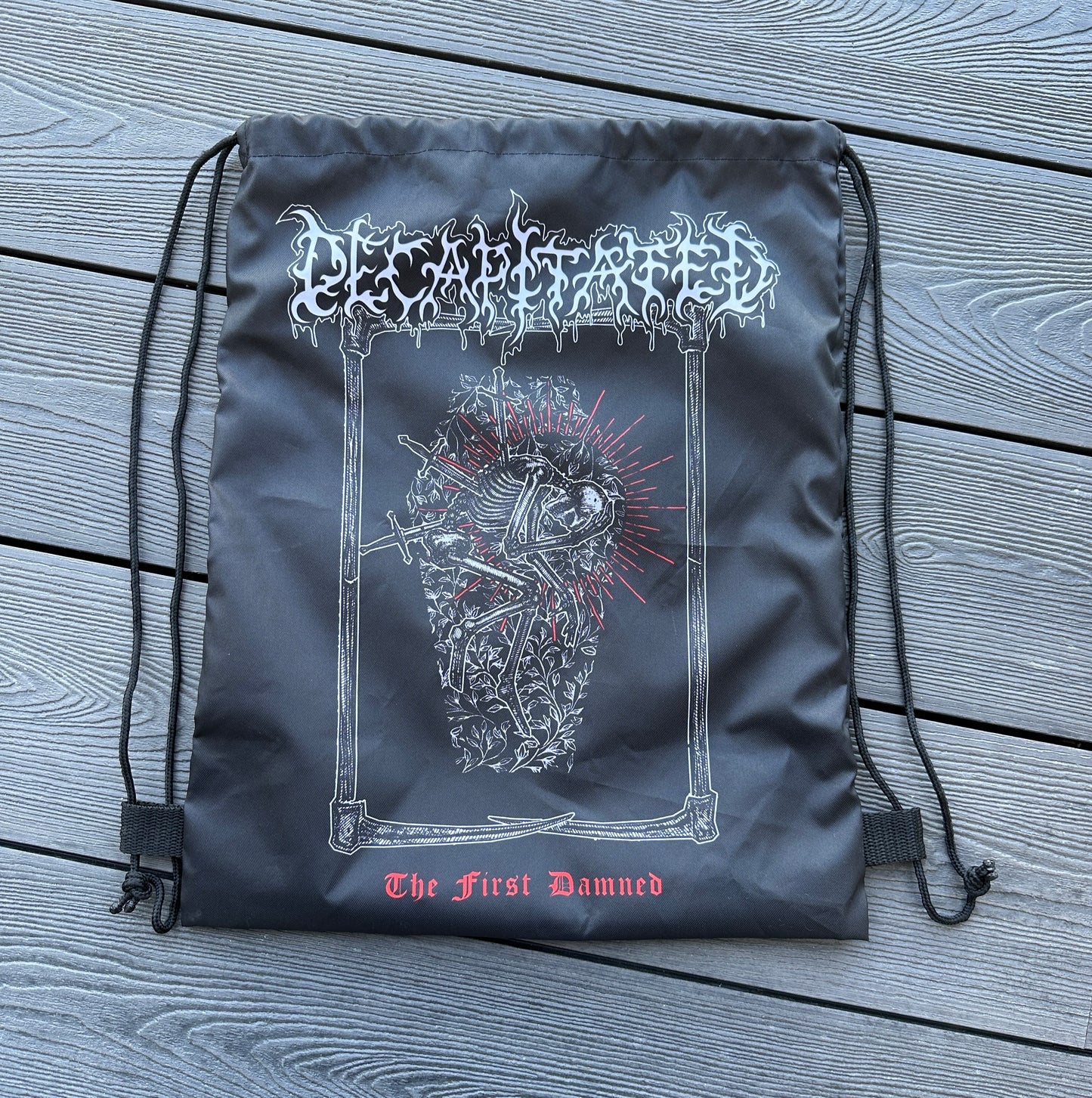 TWO-SIDED DRAWSTRING BAG THE FIRST DAMNED