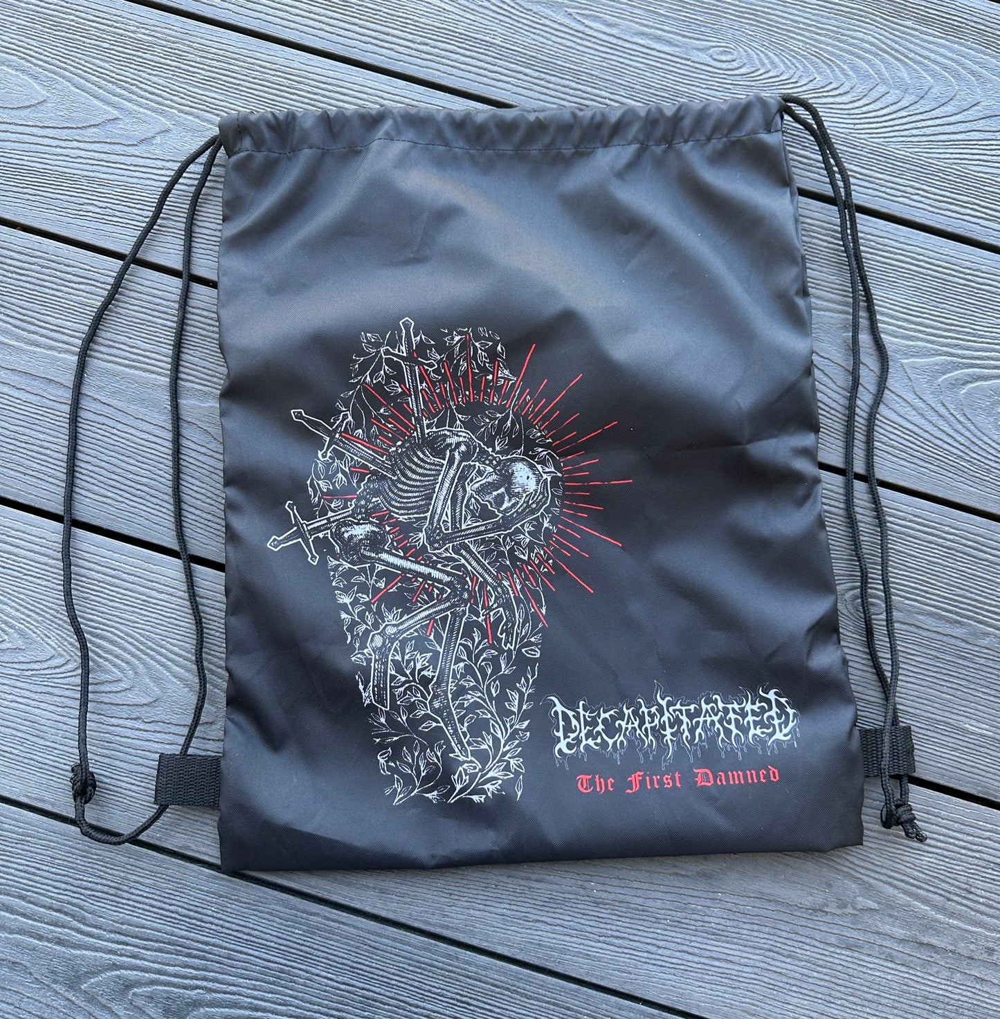 TWO-SIDED DRAWSTRING BAG THE FIRST DAMNED