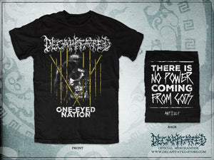 One-Eyed Nation tee (limited edition yellow print)