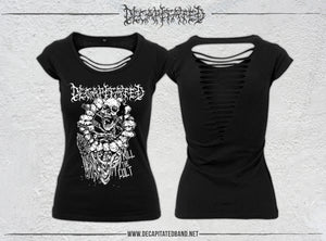 DECAPITATED Ladies Back Cut tee KILL THE CULT