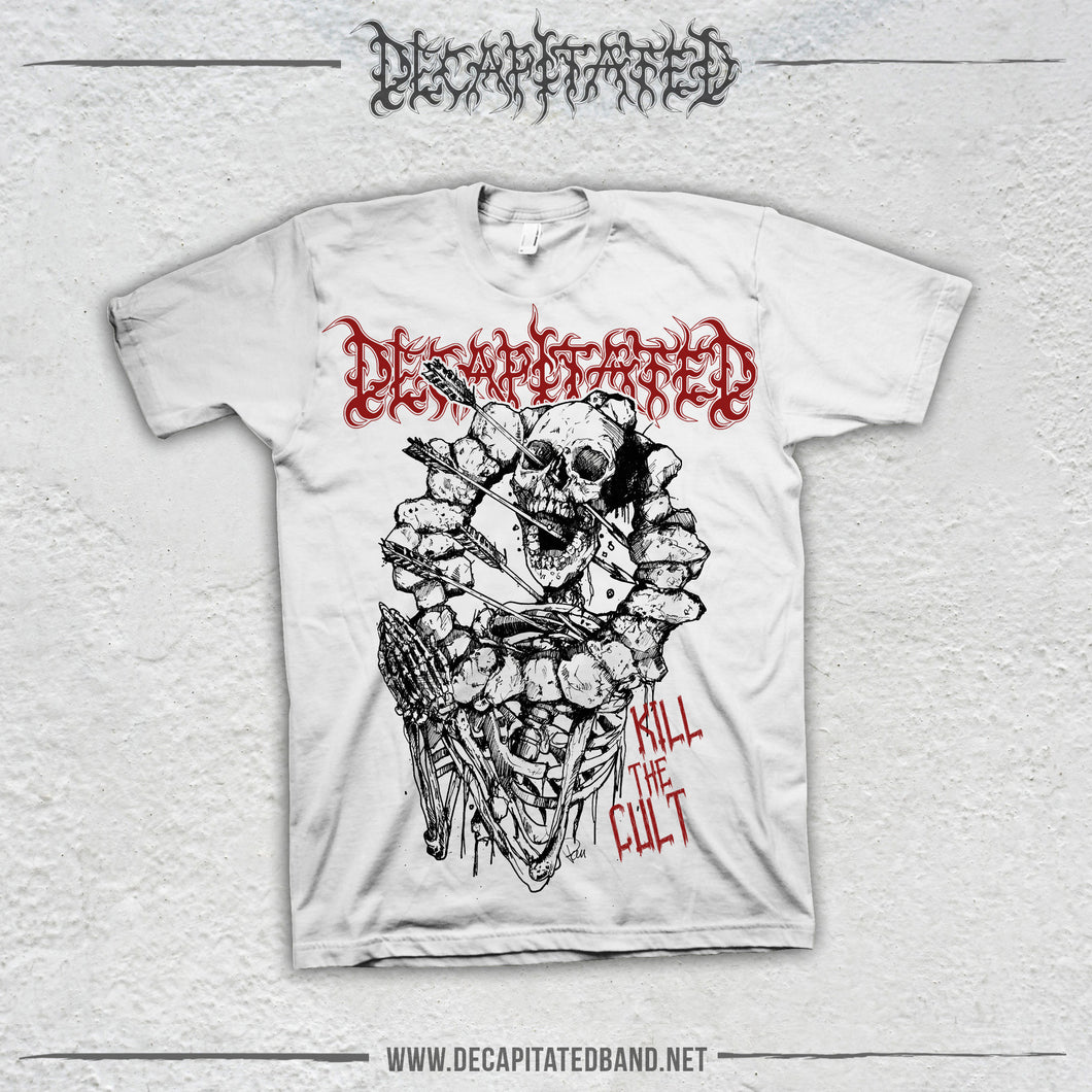 DECAPITATED Kill The Cult  white tee
