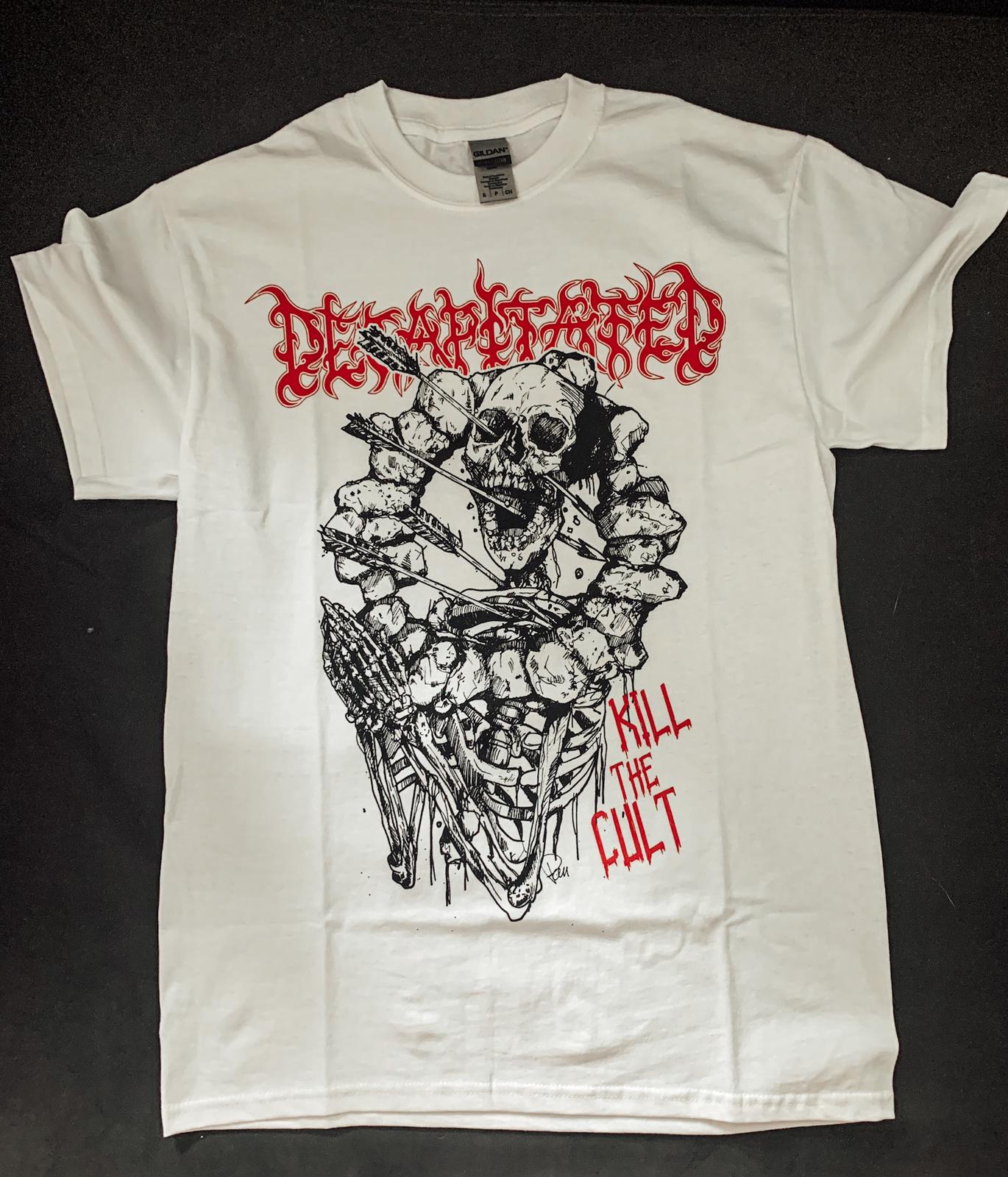 DECAPITATED Kill The Cult  white tee