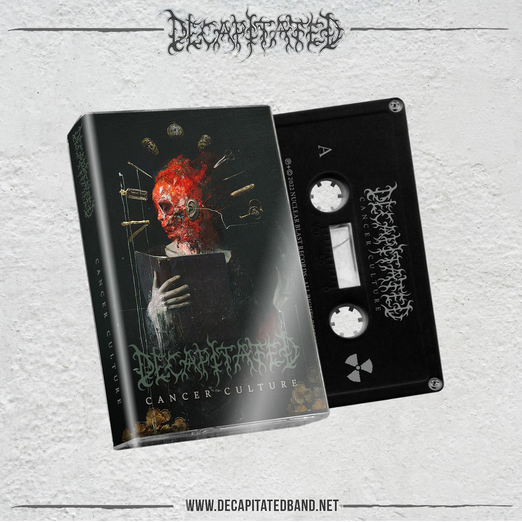 DECAPITATED - CANCER CULTURE BLACK CASSETTE (LIMITED TO 200) HAND NUMBERED+VOGG'S AUTOGRAPH