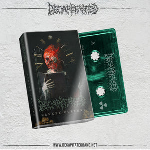 DECAPITATED - CANCER CULTURE Tinted Green Cassette